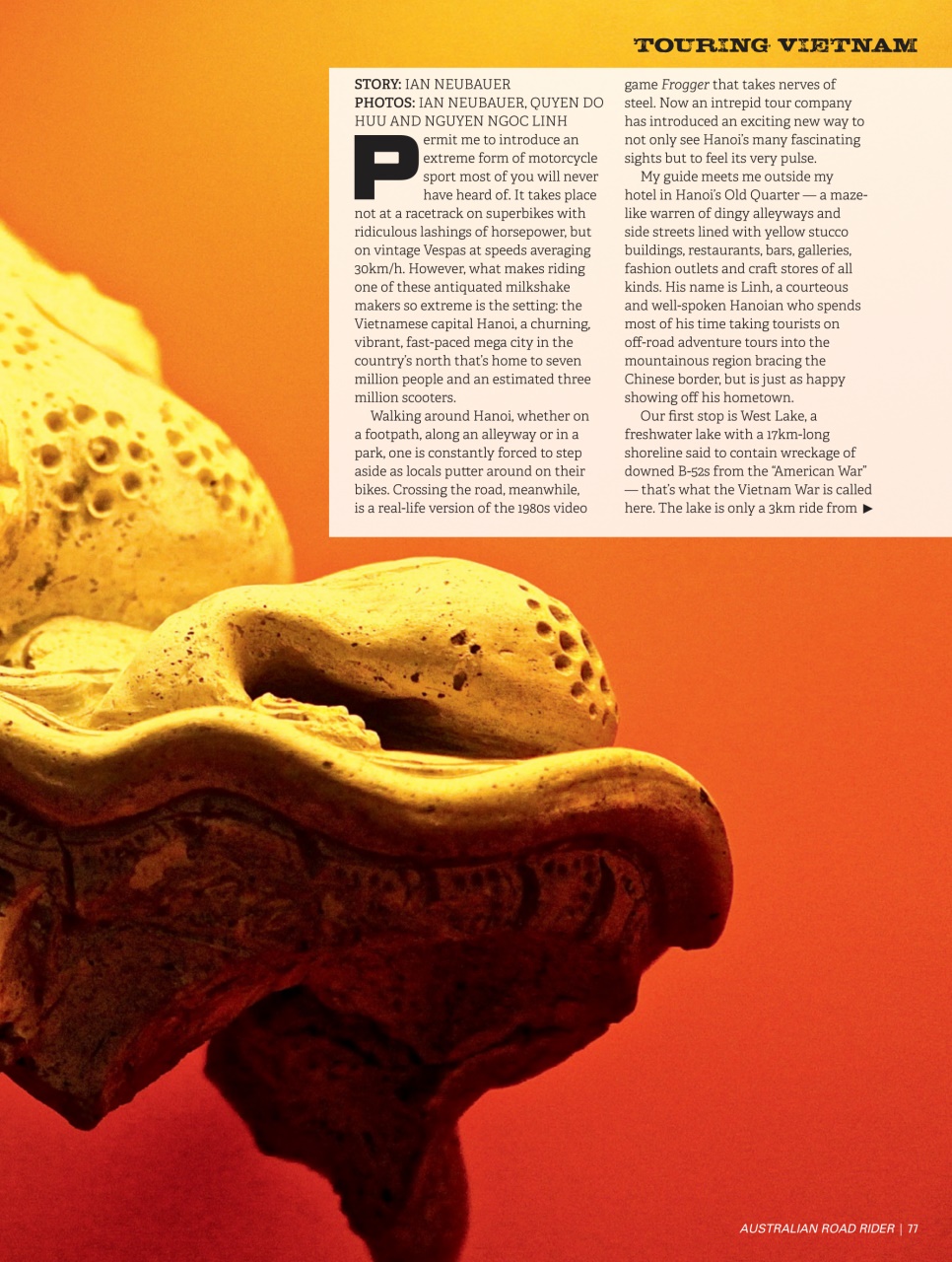 Australian Road Rider Preview Pages