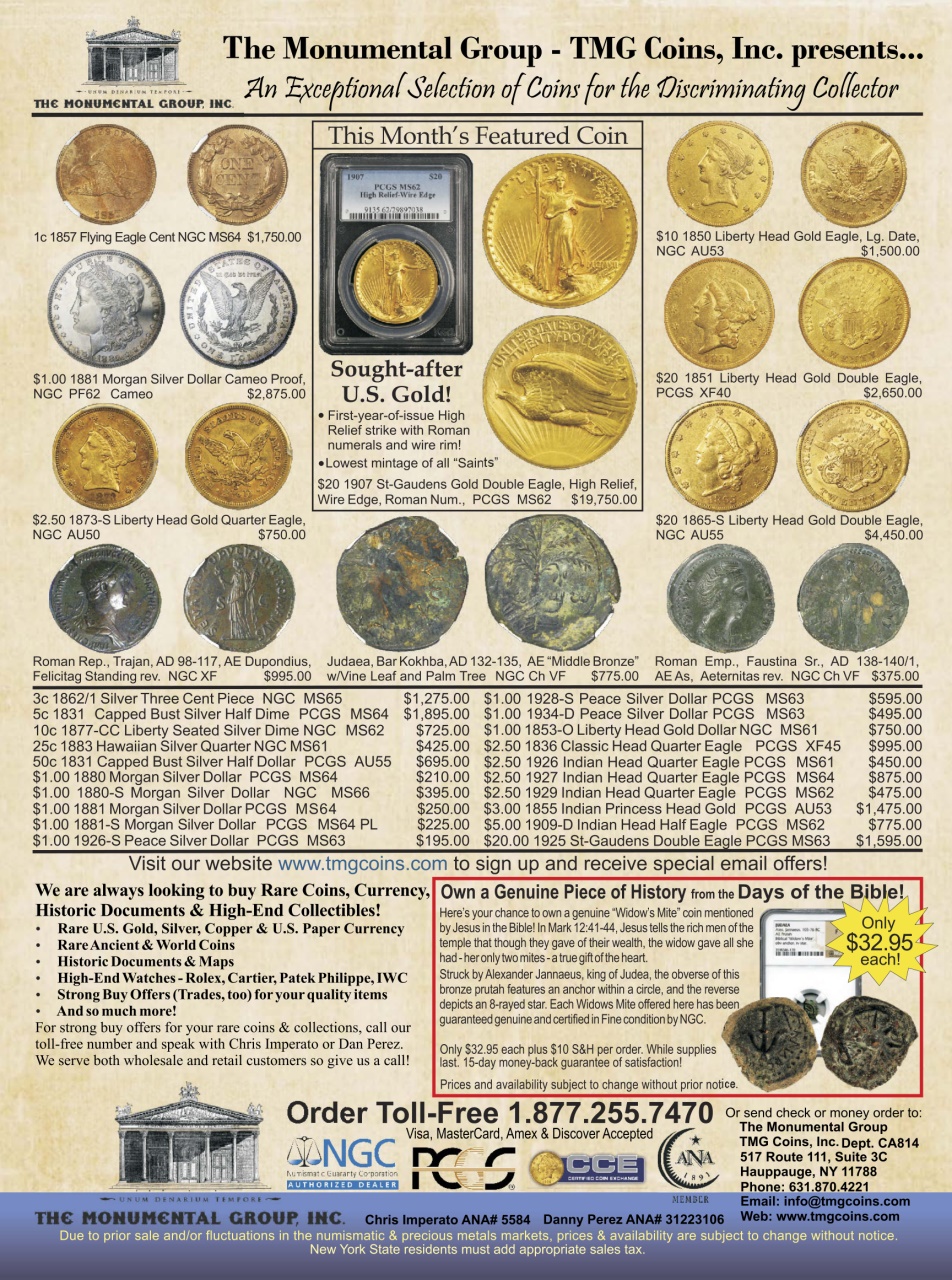 COINage Magazine Preview Pages