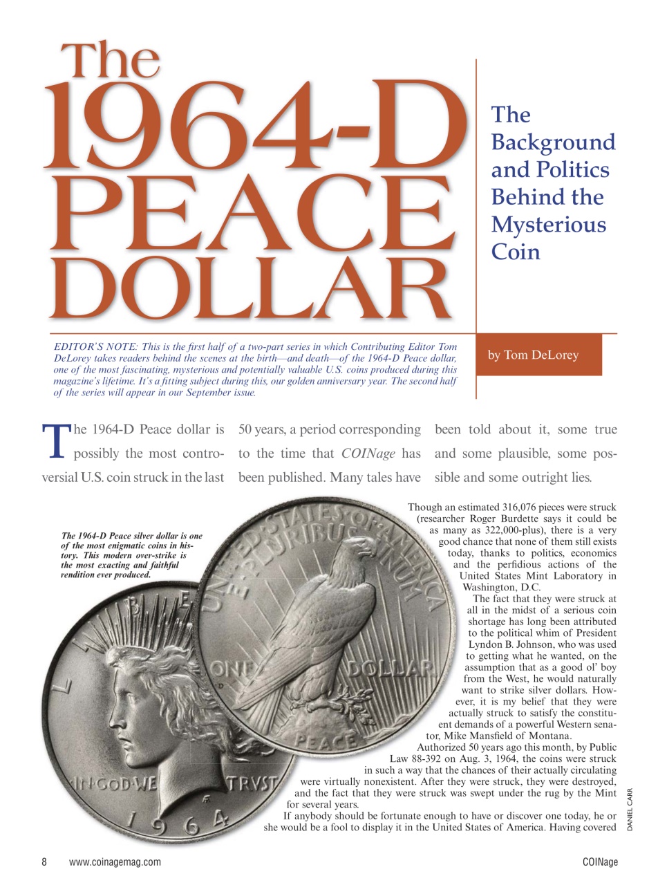 COINage Magazine Preview Pages