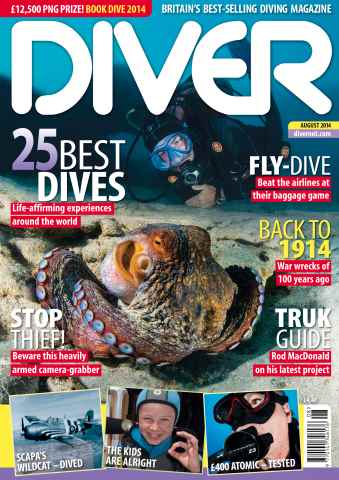 DIVER issue AUGUST 2014