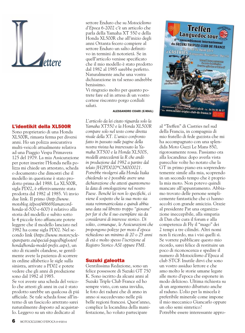Motociclismo d'Epoca Preview Pages