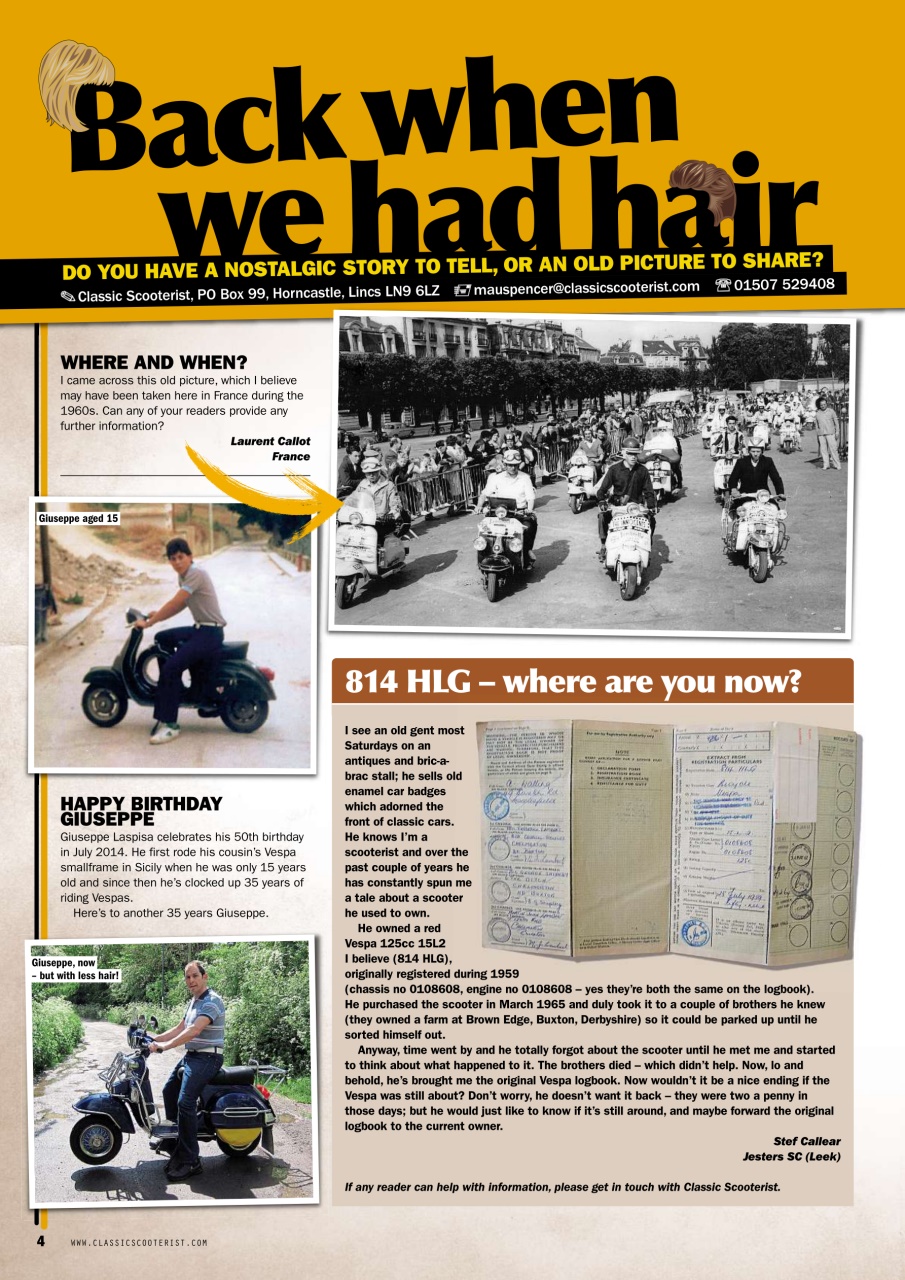 Classic Scooterist Preview Pages