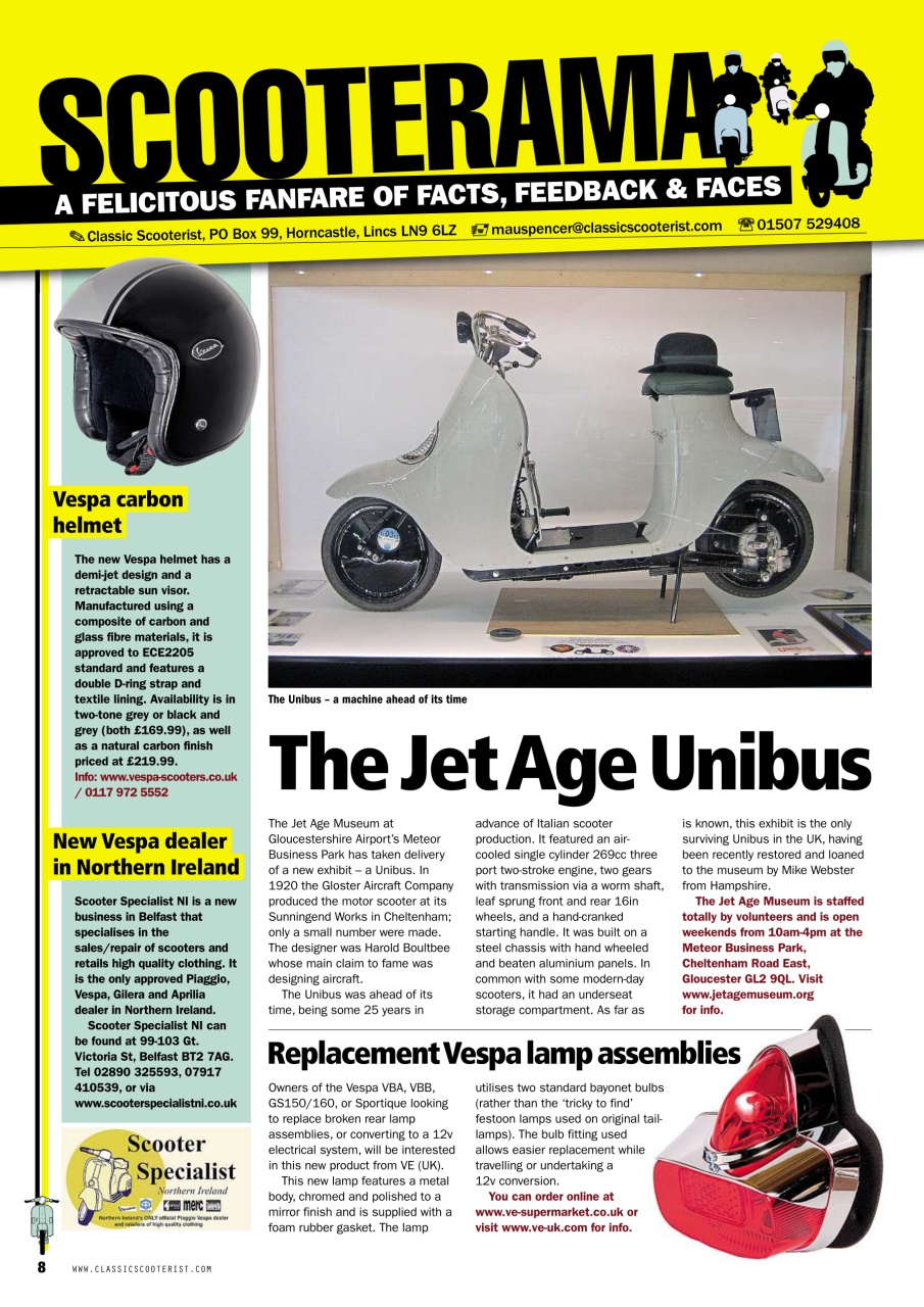 Classic Scooterist Preview Pages