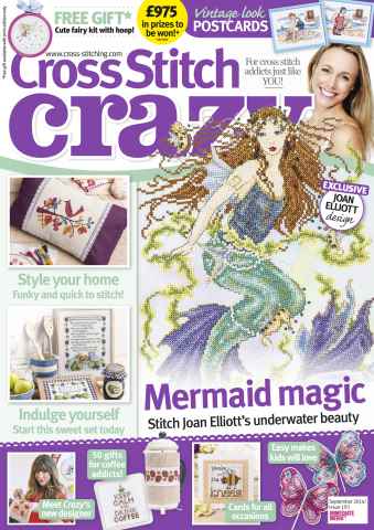 Cross Stitch Crazy issue September 2014