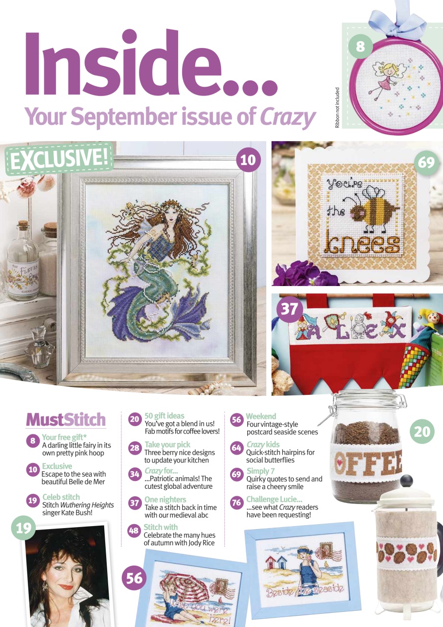 Cross Stitch Crazy Preview Pages