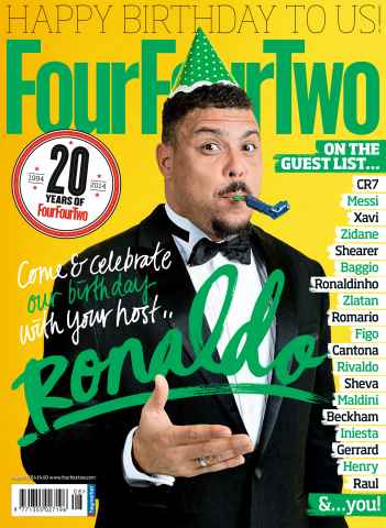 FourFourTwo issue August 2014