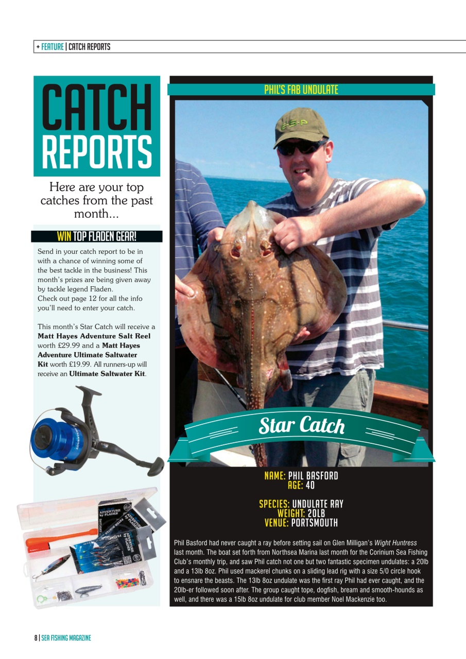 Sea Fishing Magazine Preview Pages