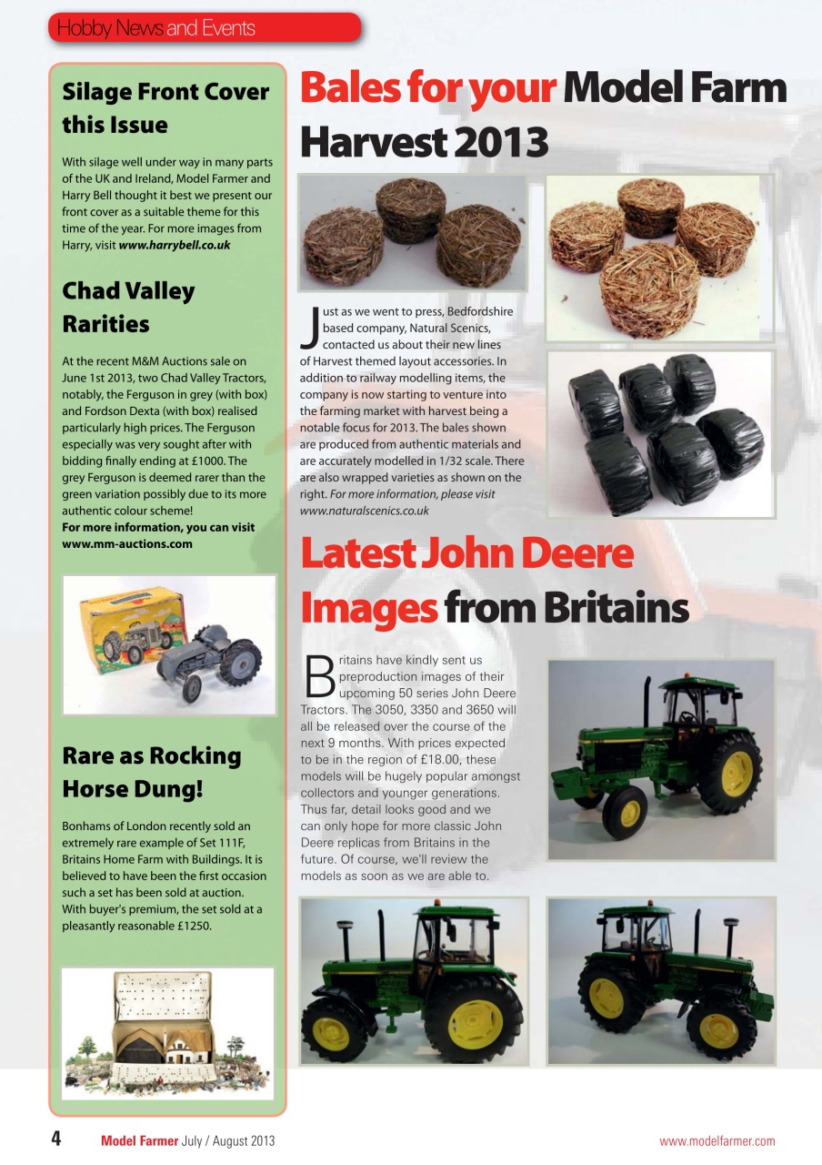 Model Farmer Magazine Preview Pages