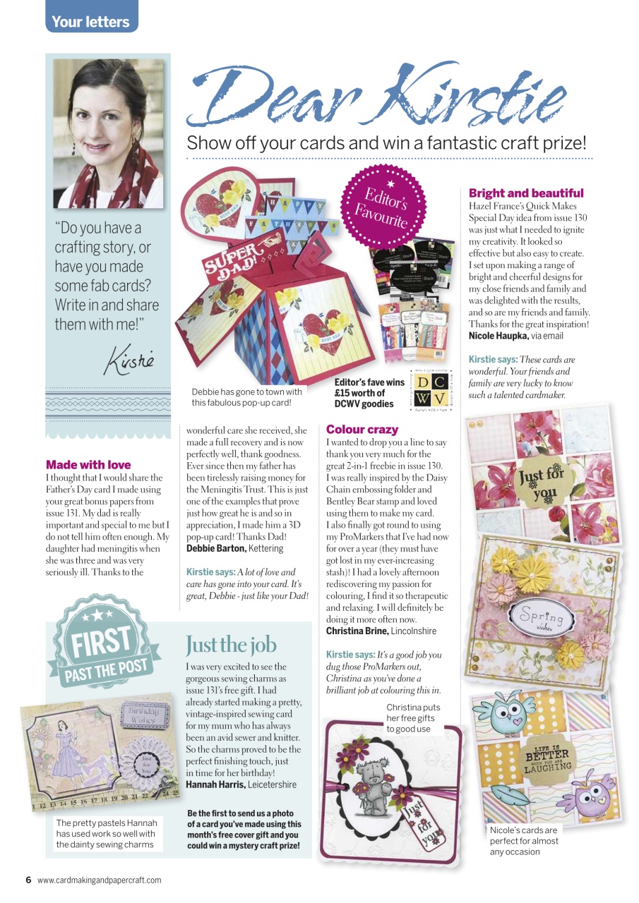 Cardmaking & Papercraft Preview Pages