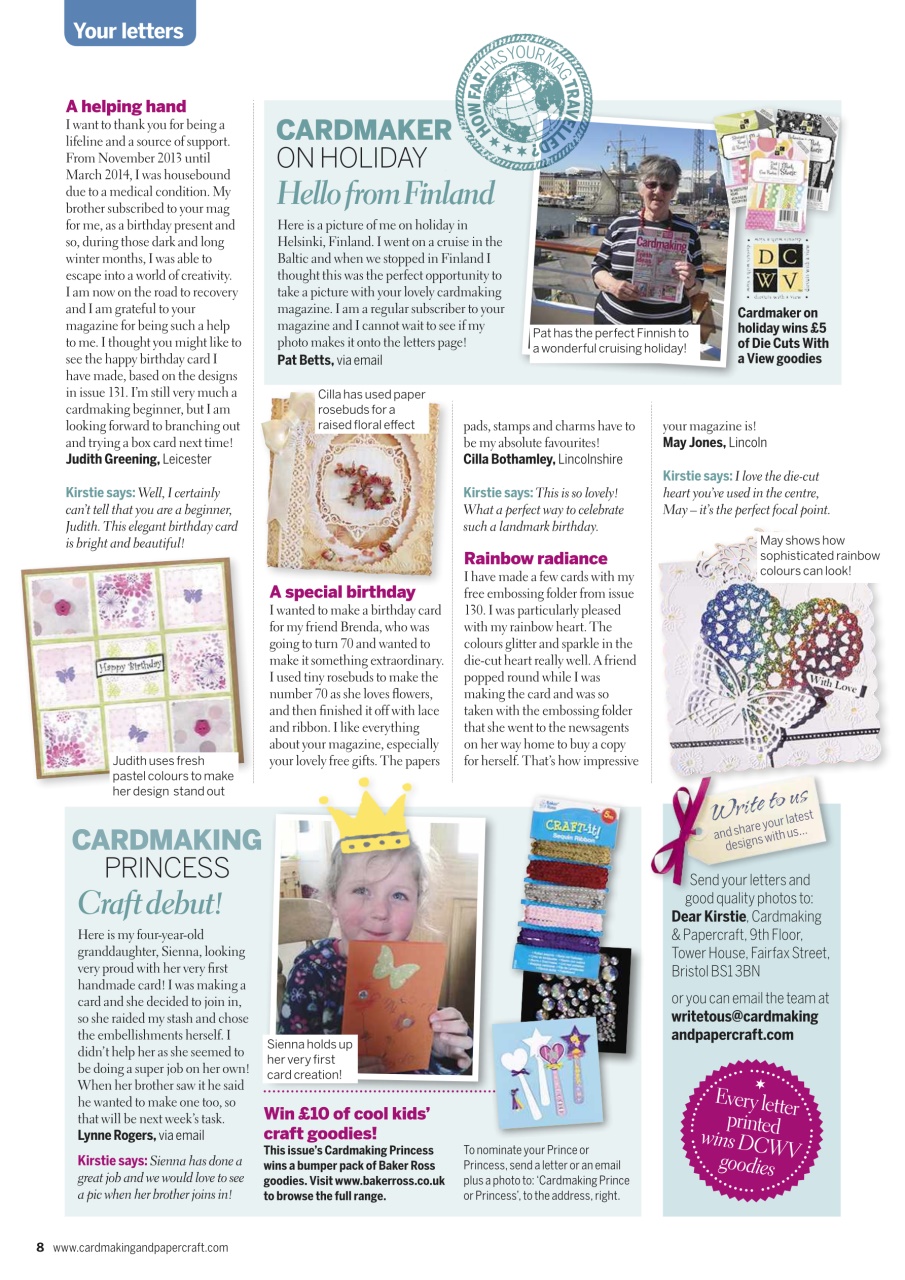 Cardmaking & Papercraft Preview Pages
