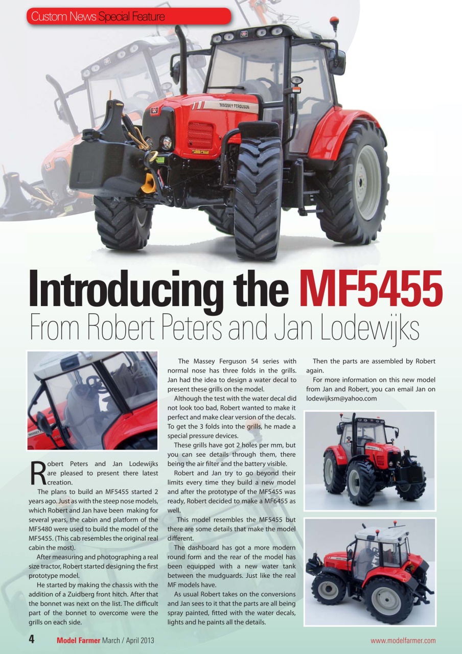 Model Farmer Magazine Preview Pages