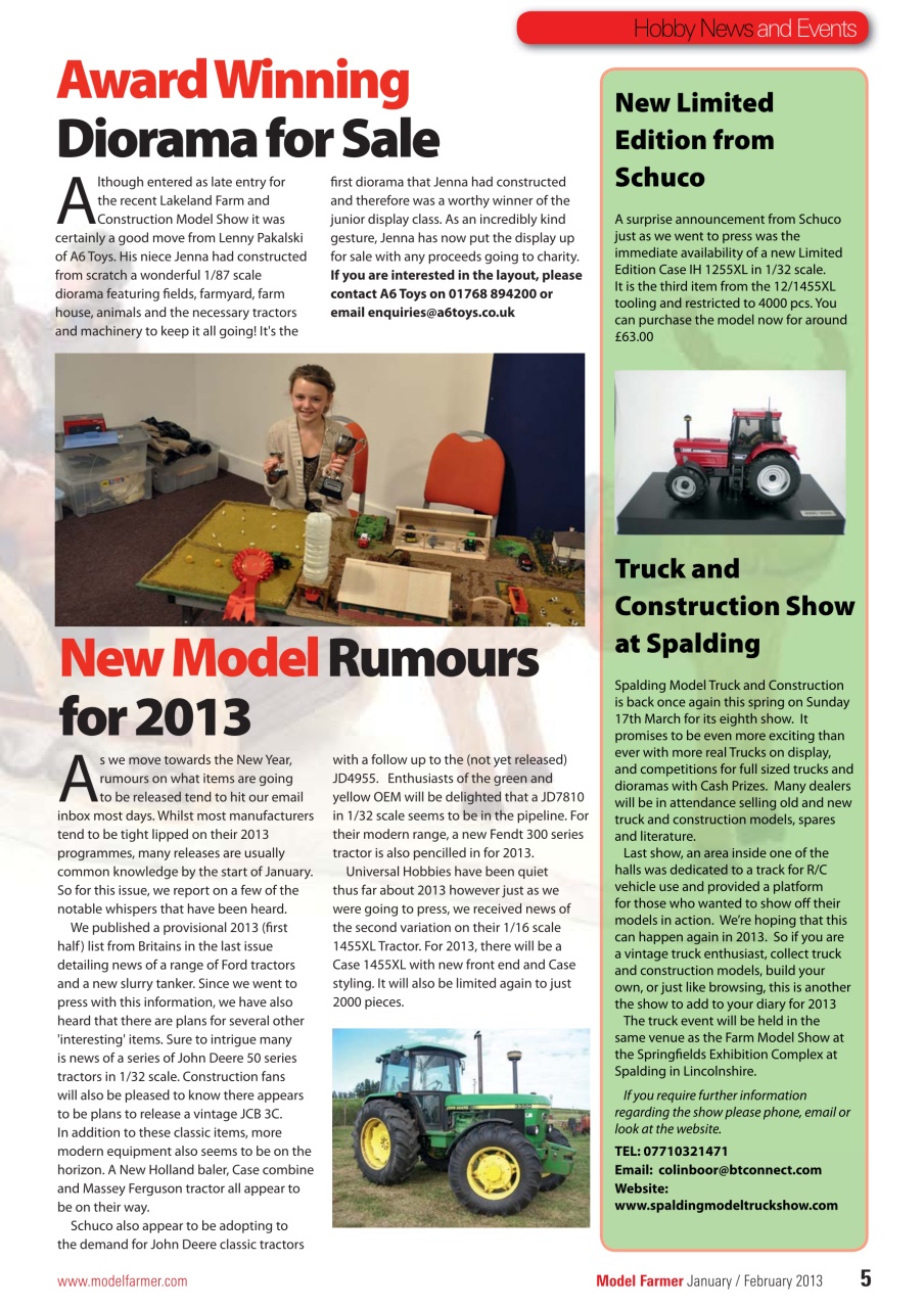 Model Farmer Magazine Preview Pages