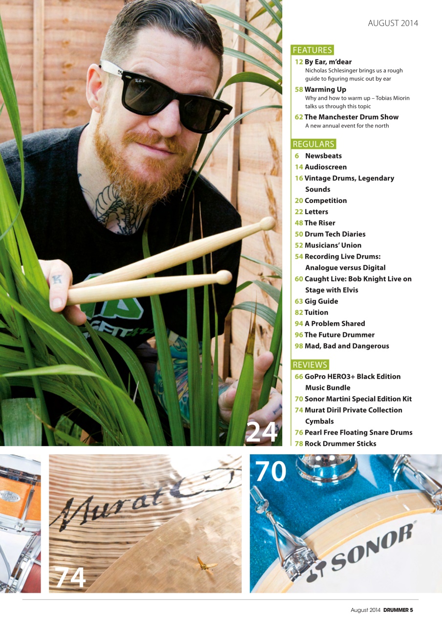 iDrum magazine: Never miss a beat Preview Pages