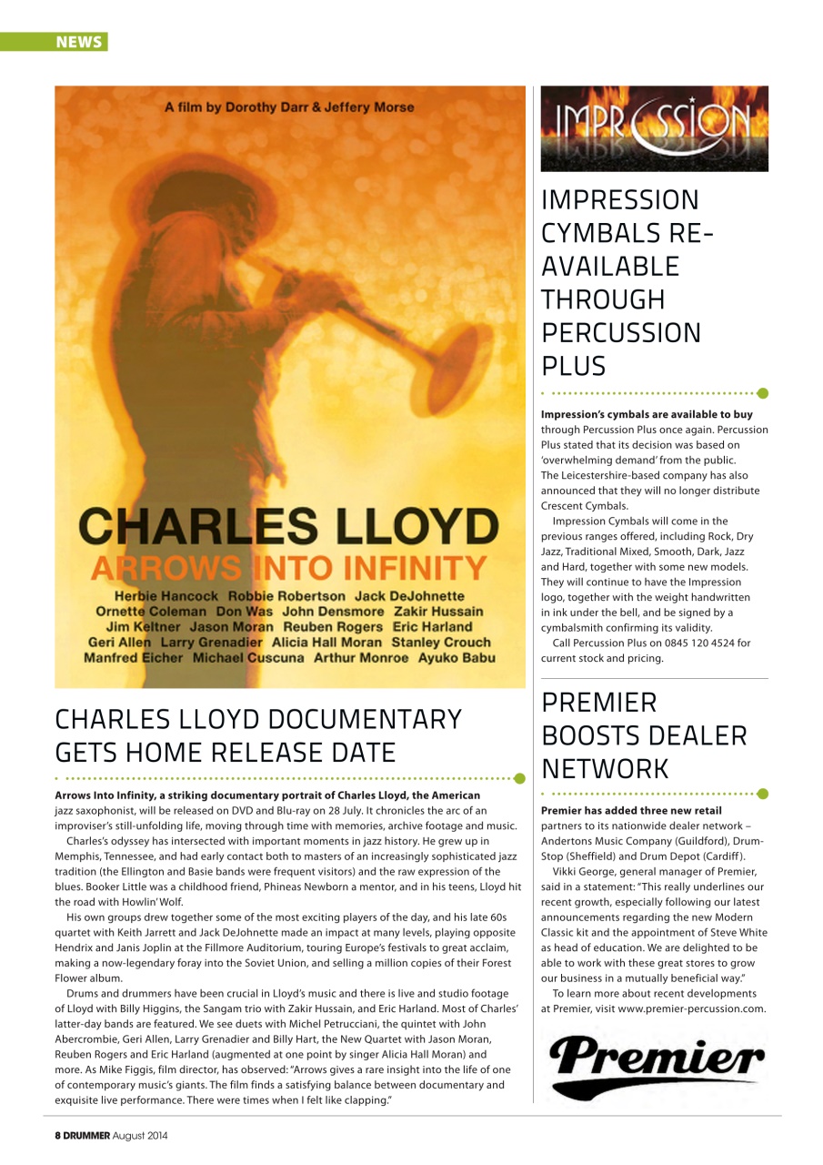 iDrum magazine: Never miss a beat Preview Pages