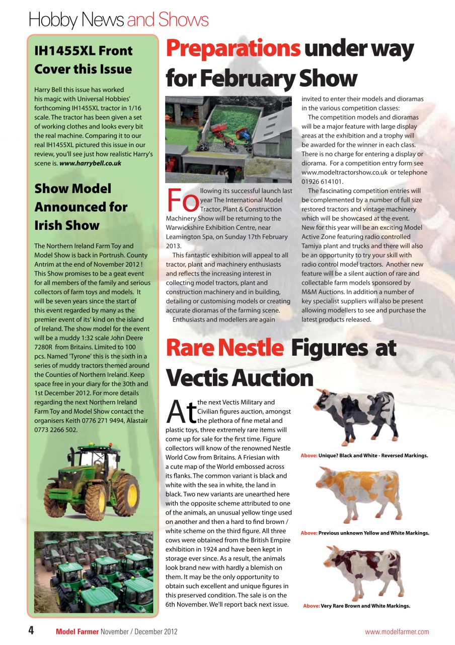 Model Farmer Magazine Preview Pages
