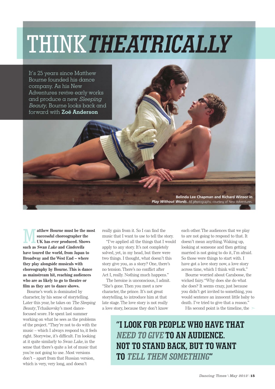 Dancing Times Preview Pages