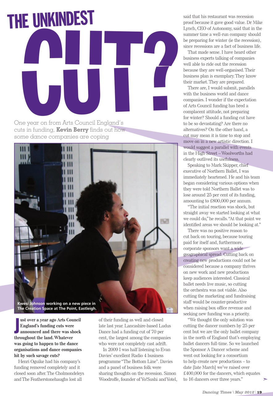 Dancing Times Preview Pages