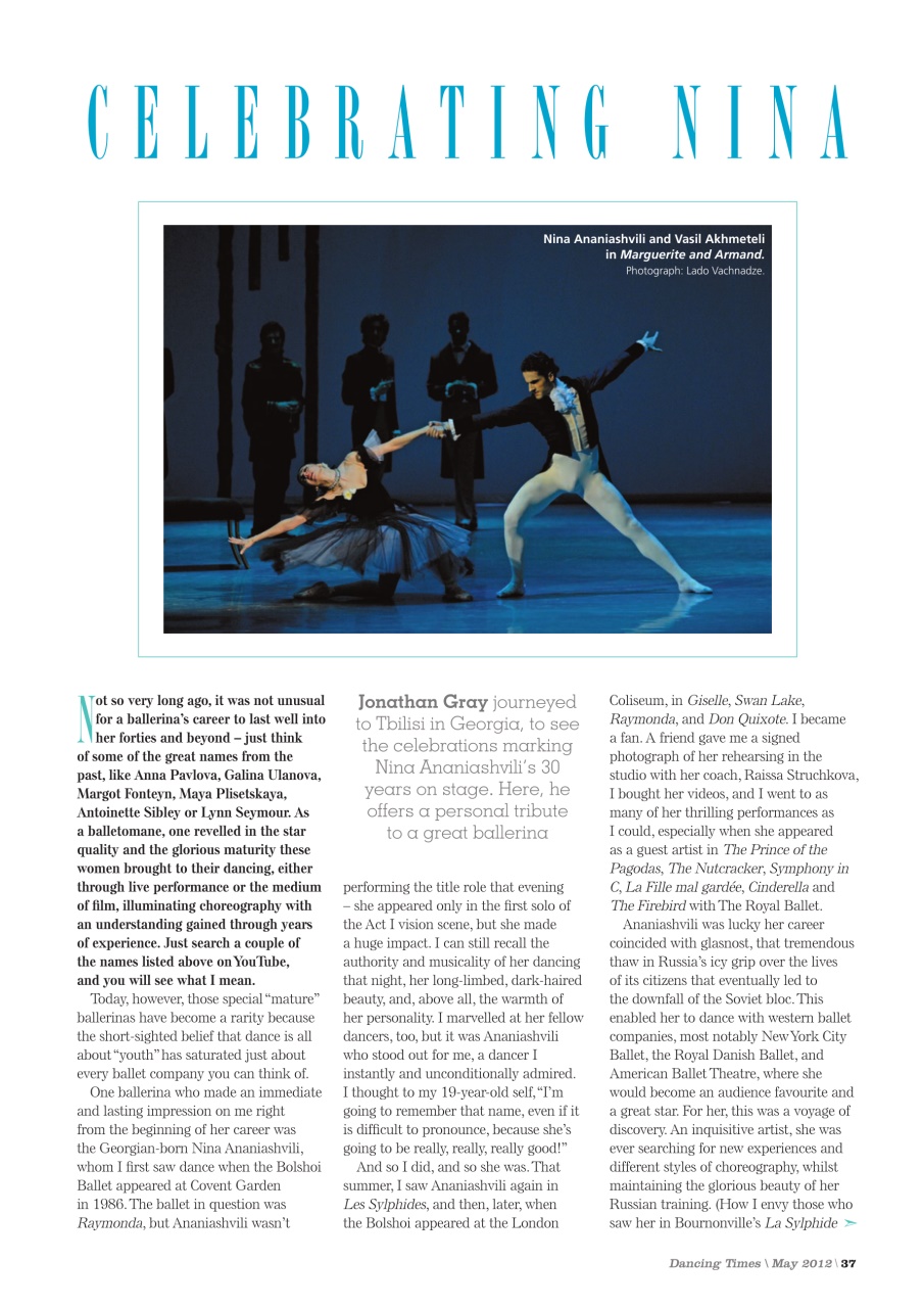 Dancing Times Preview Pages