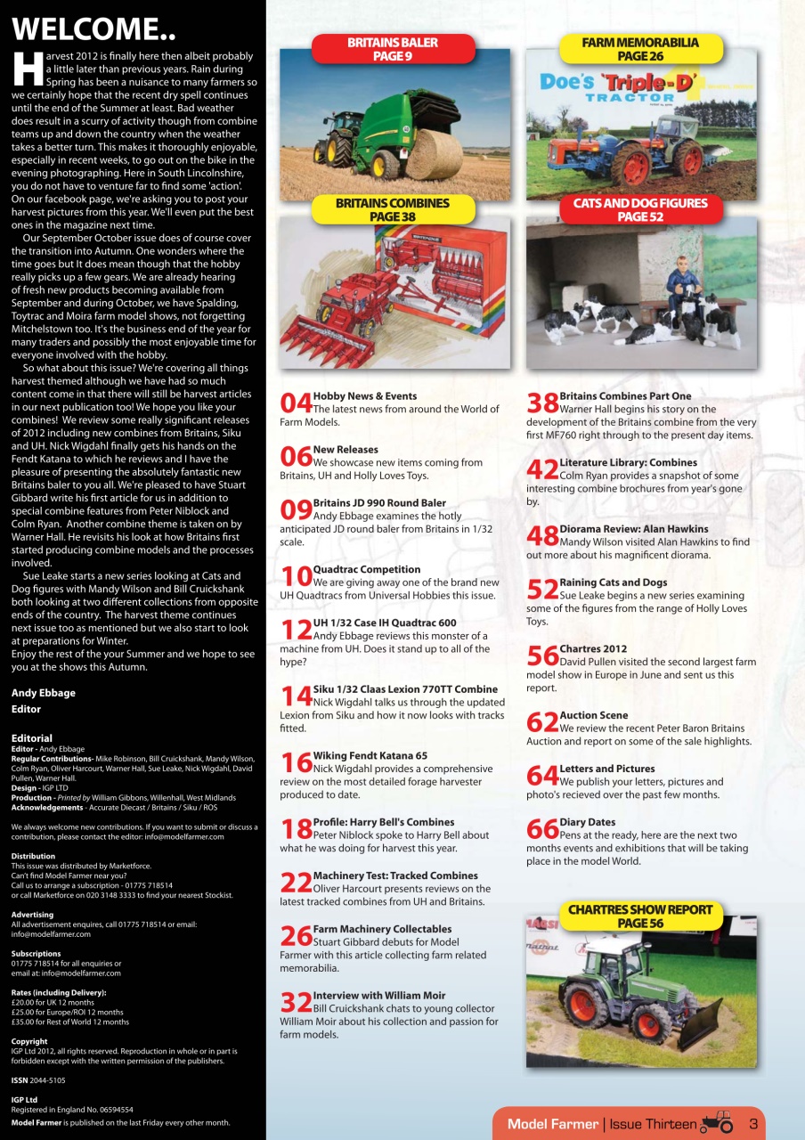 Model Farmer Magazine Preview Pages