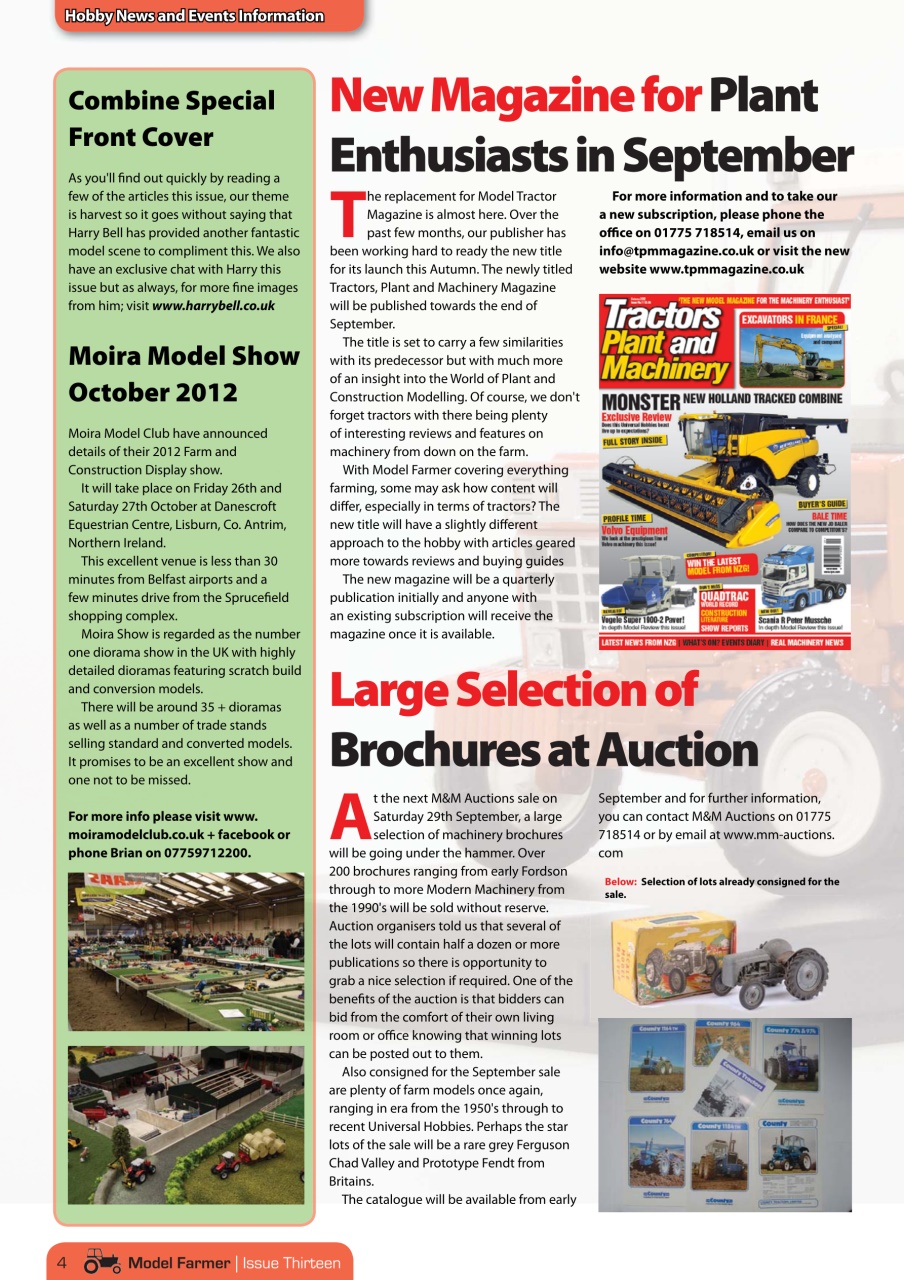 Model Farmer Magazine Preview Pages