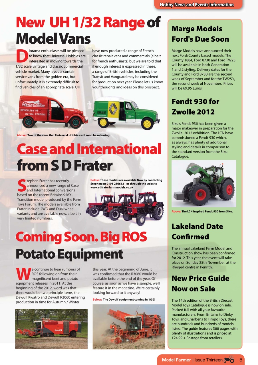 Model Farmer Magazine Preview Pages