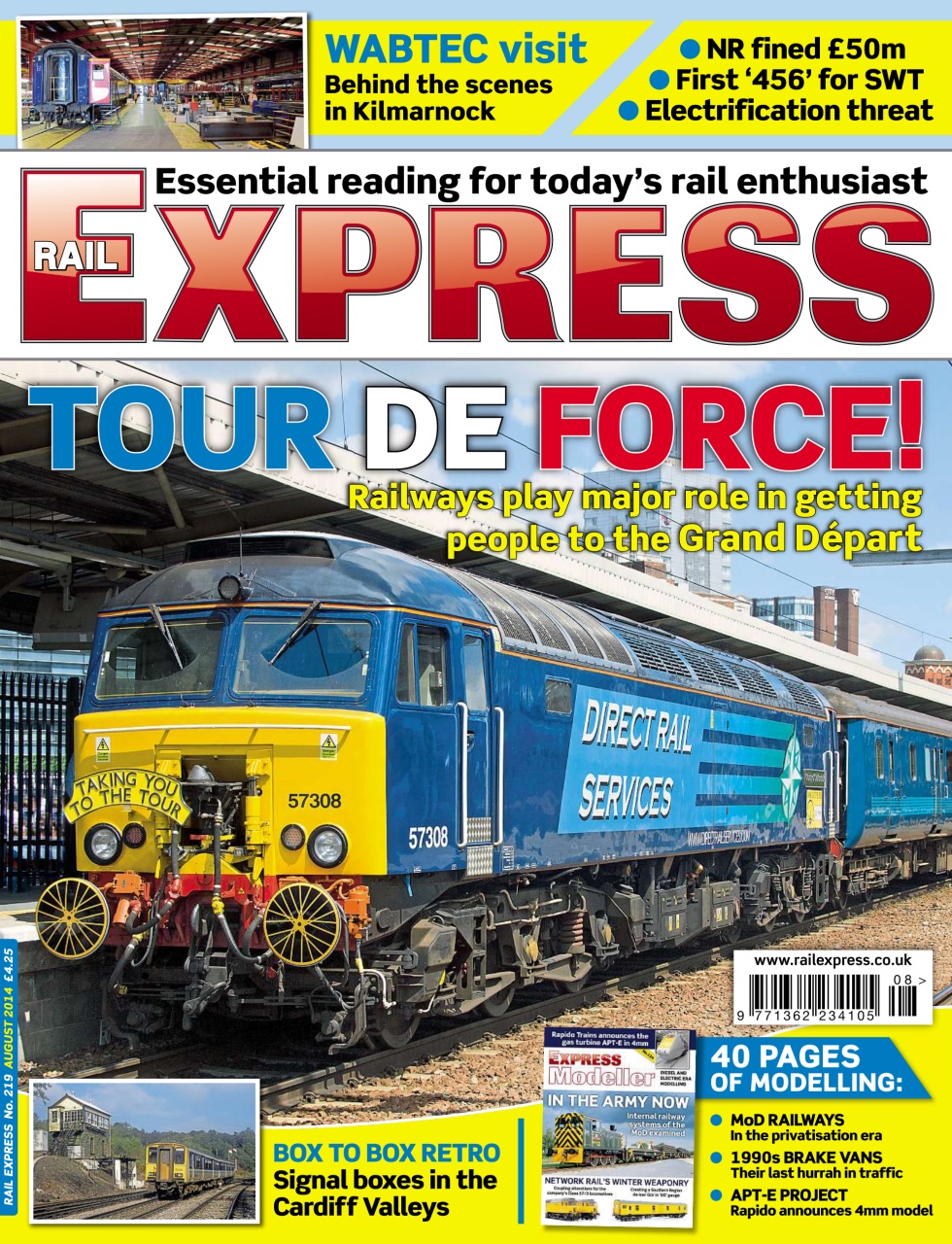 Rail Express Preview Pages