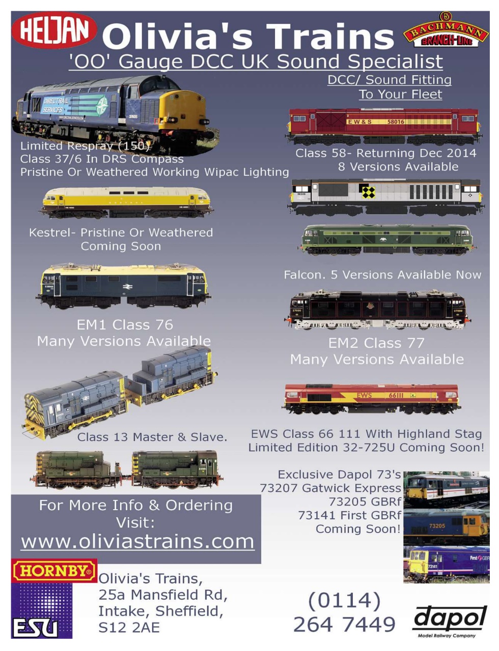 Rail Express Preview Pages