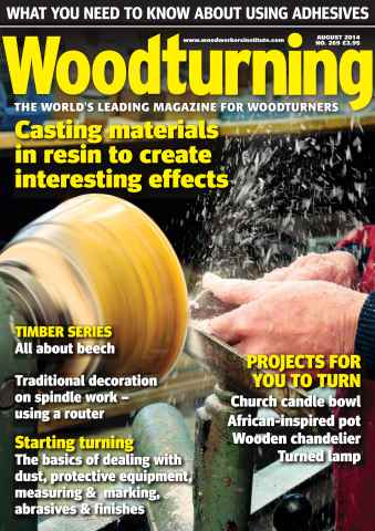 Woodturning issue August 2014