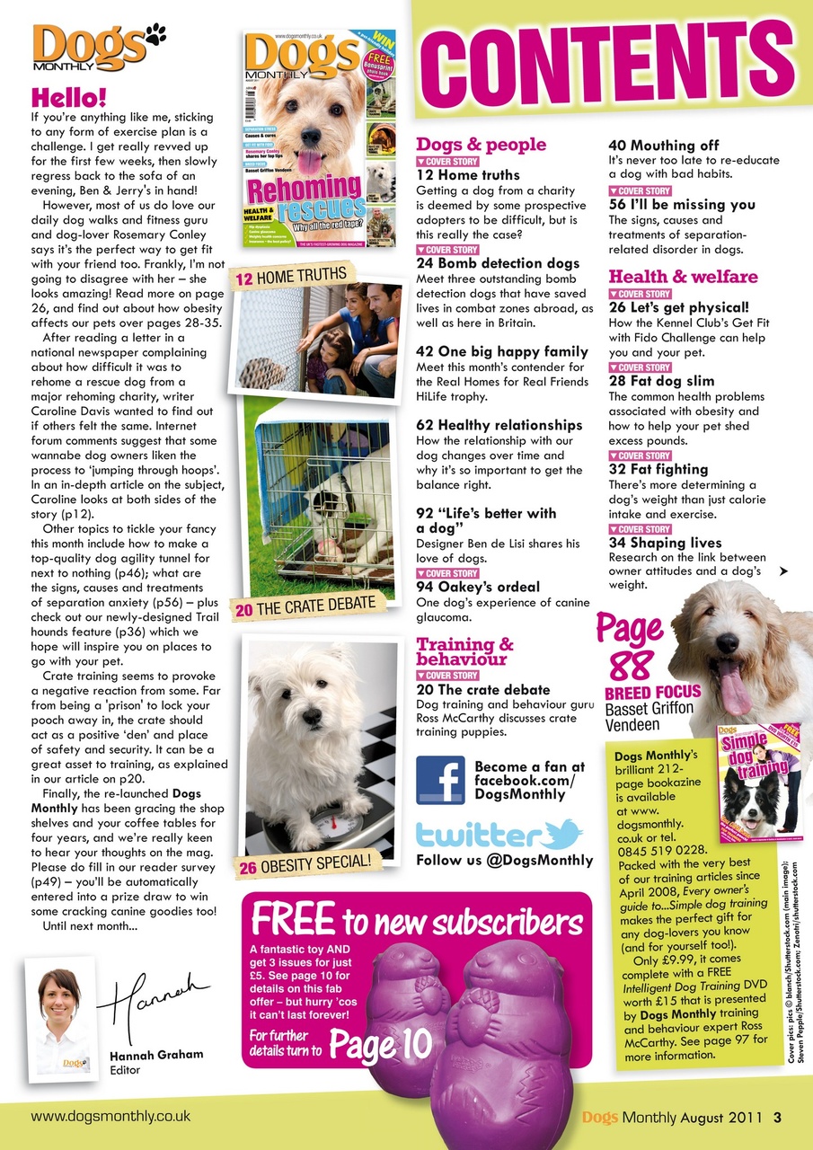 Dogs Monthly Preview Pages