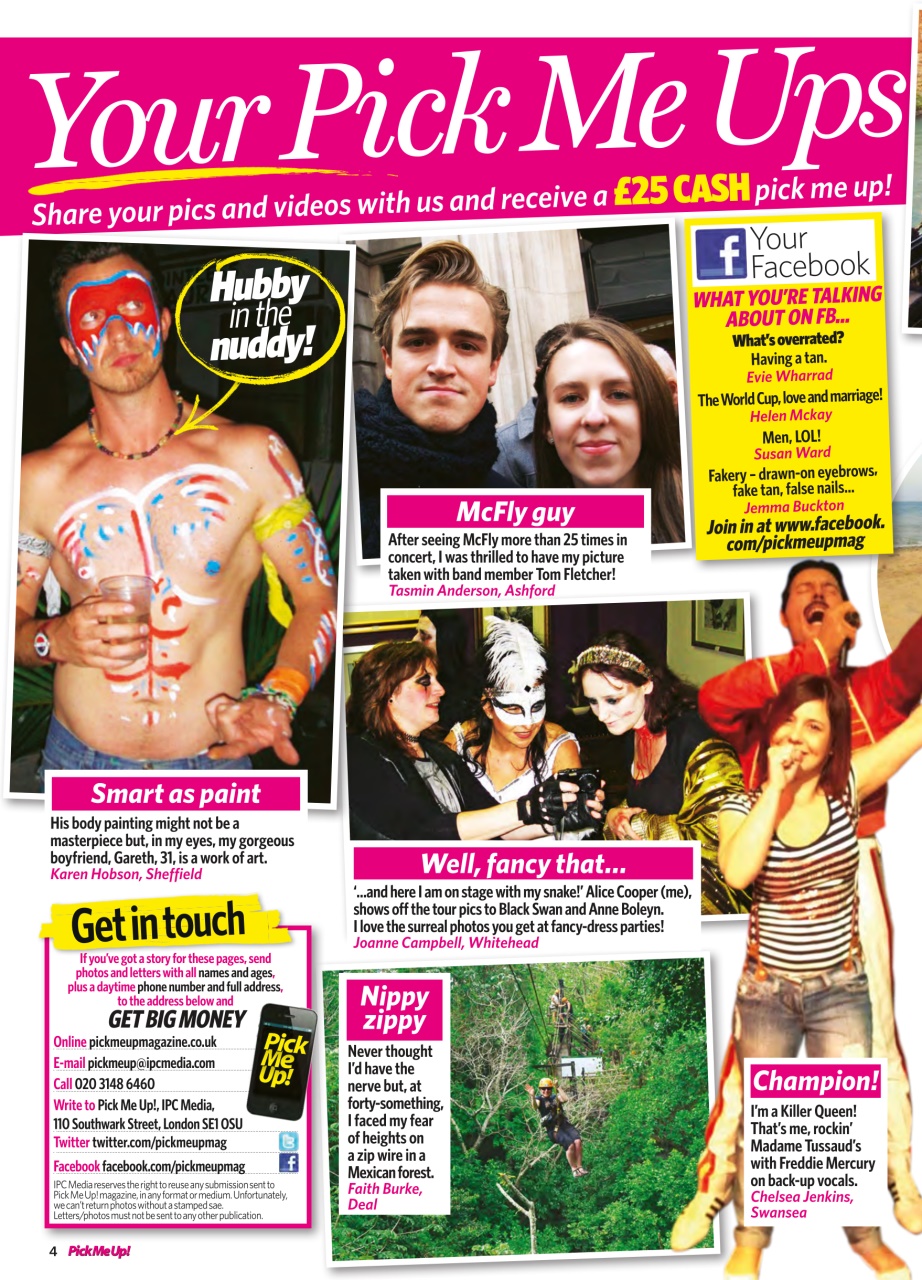 Pick Me Up Preview Pages