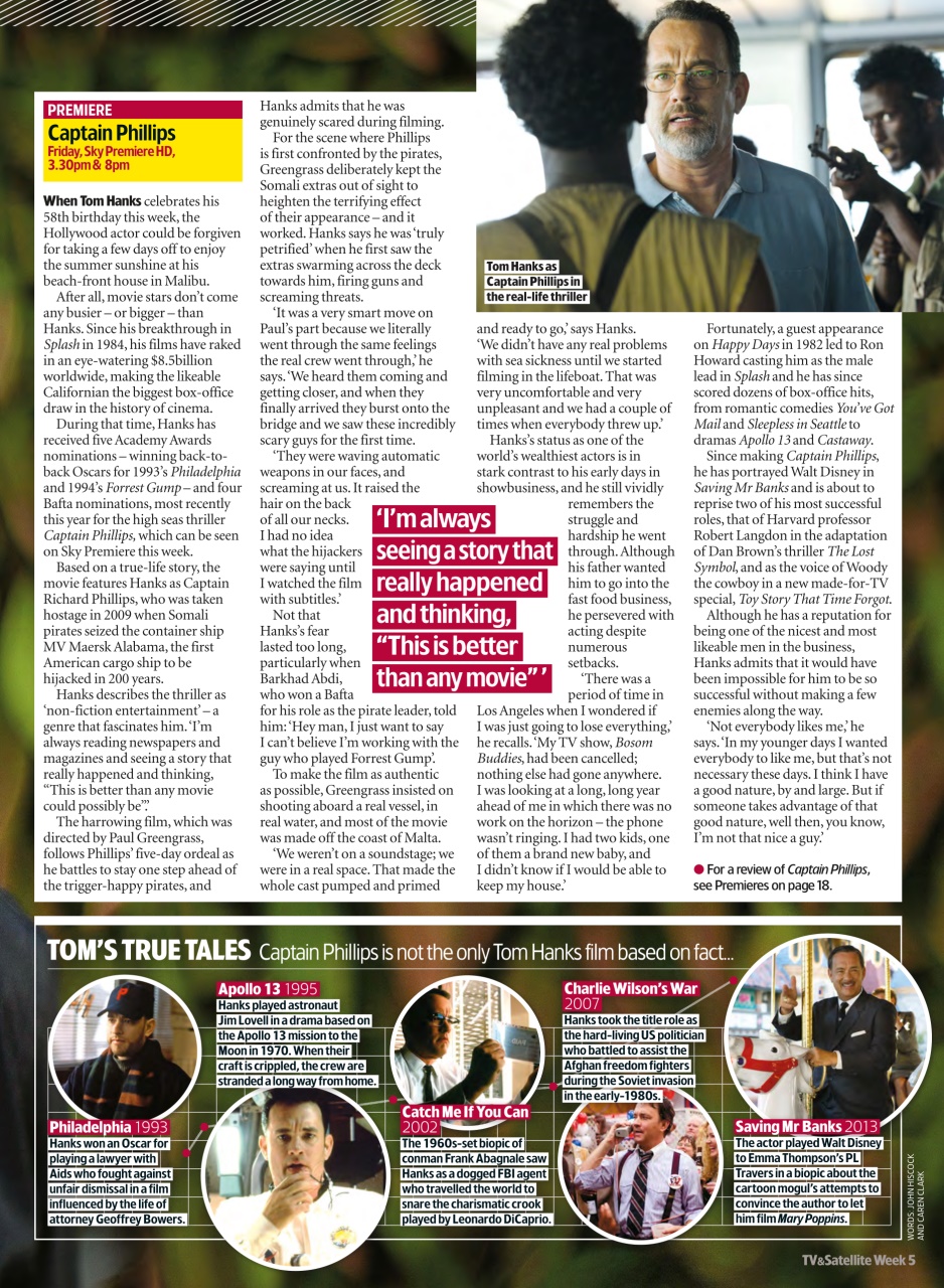 TV & Satellite Week Preview Pages