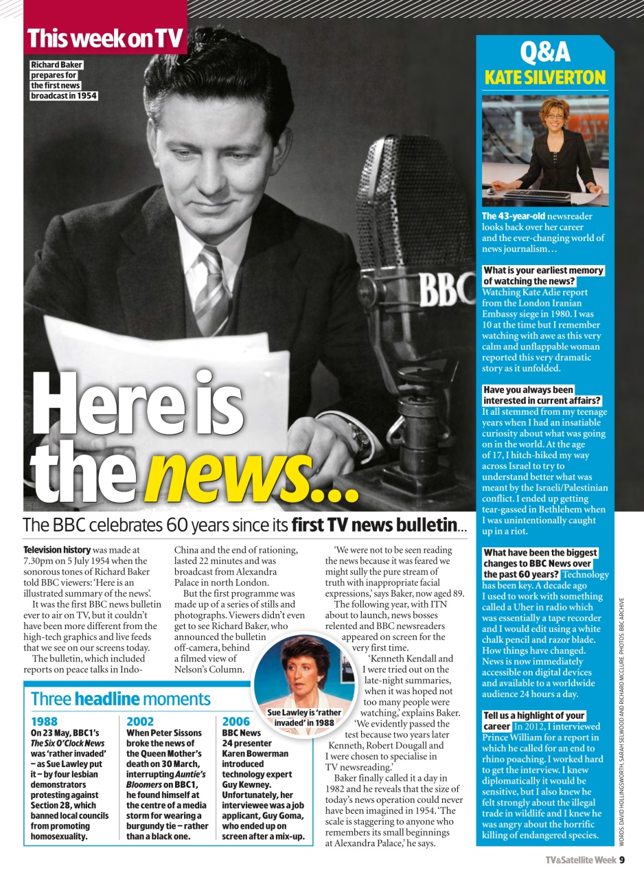 TV & Satellite Week Preview Pages