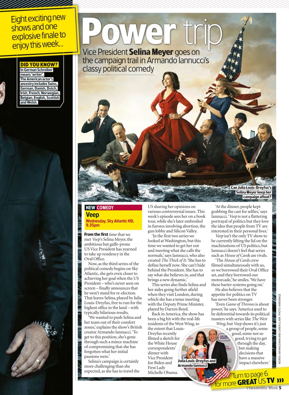 TV & Satellite Week Preview Pages