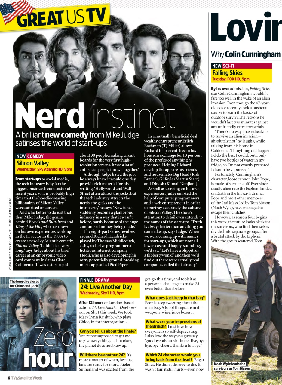 TV & Satellite Week Preview Pages
