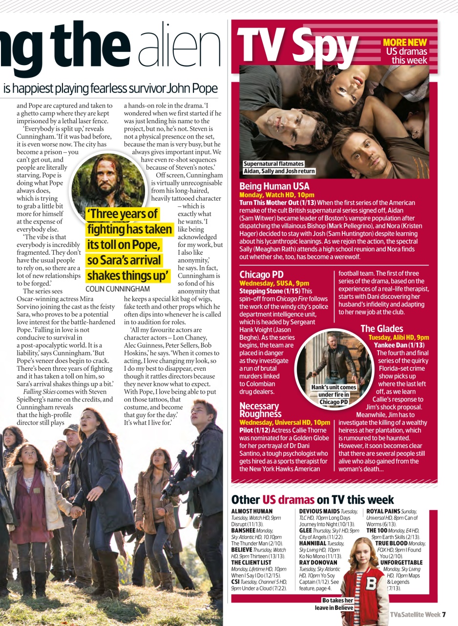 TV & Satellite Week Preview Pages