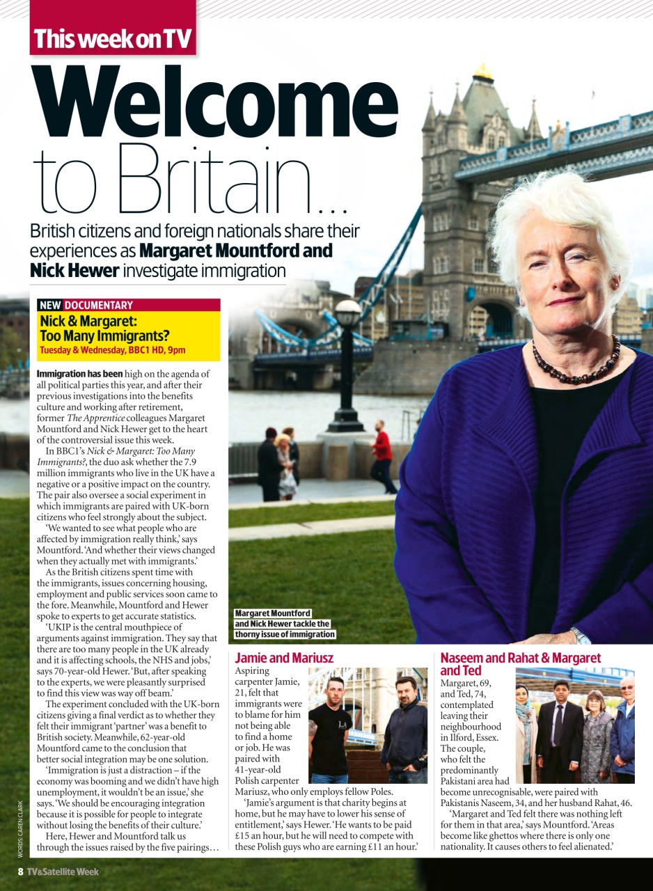 TV & Satellite Week Preview Pages