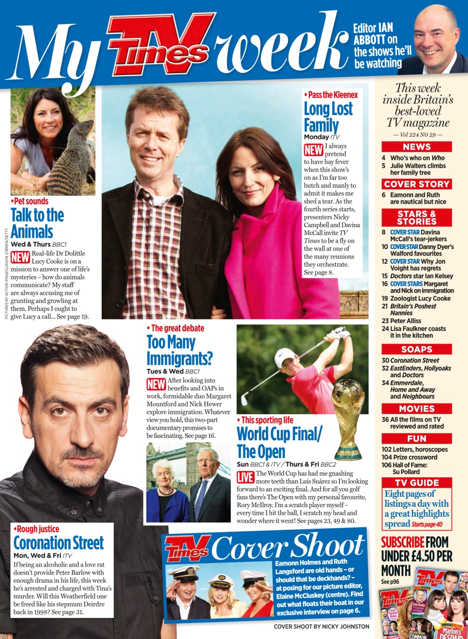 TV Times Preview Pages