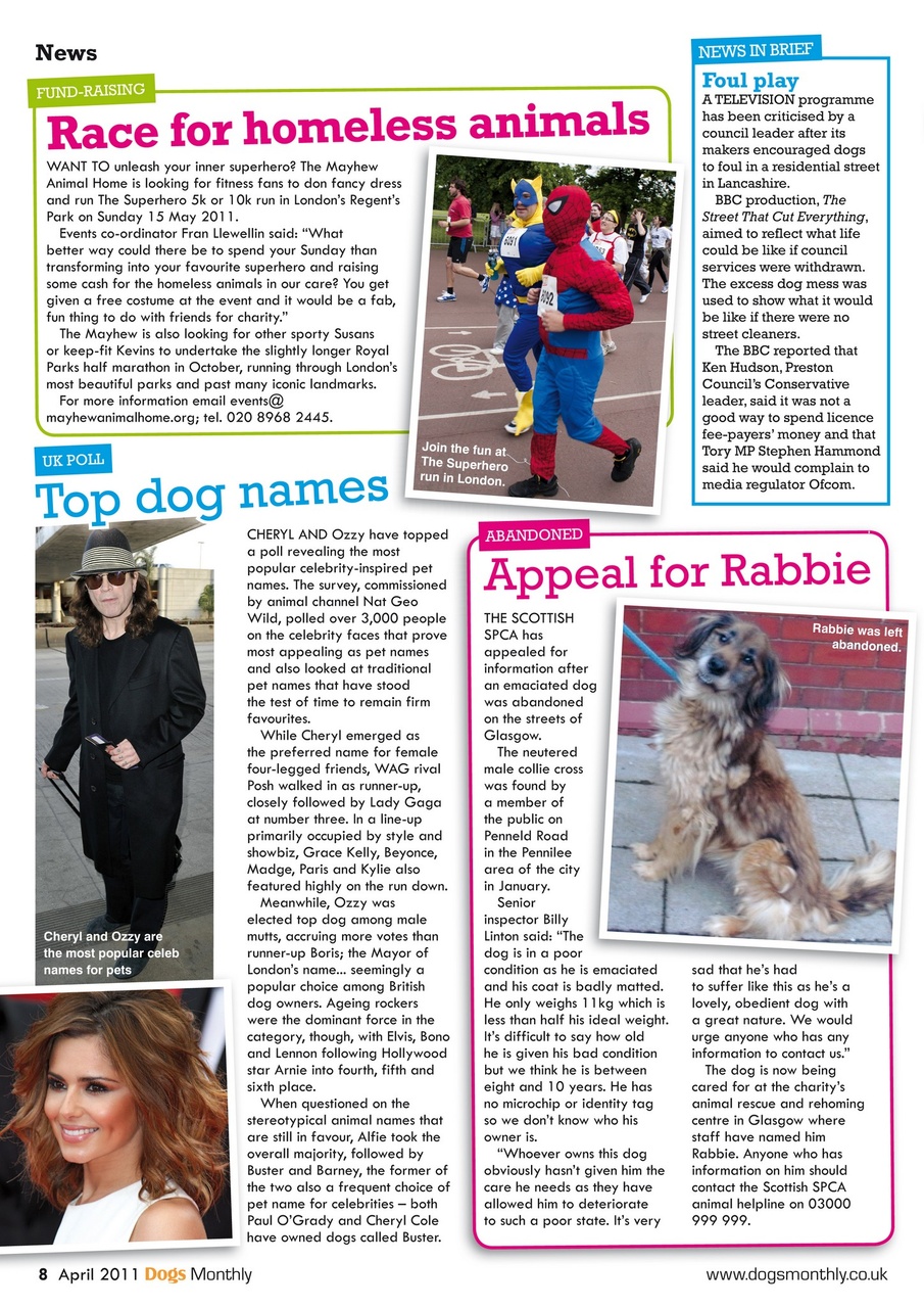 Dogs Monthly Preview Pages