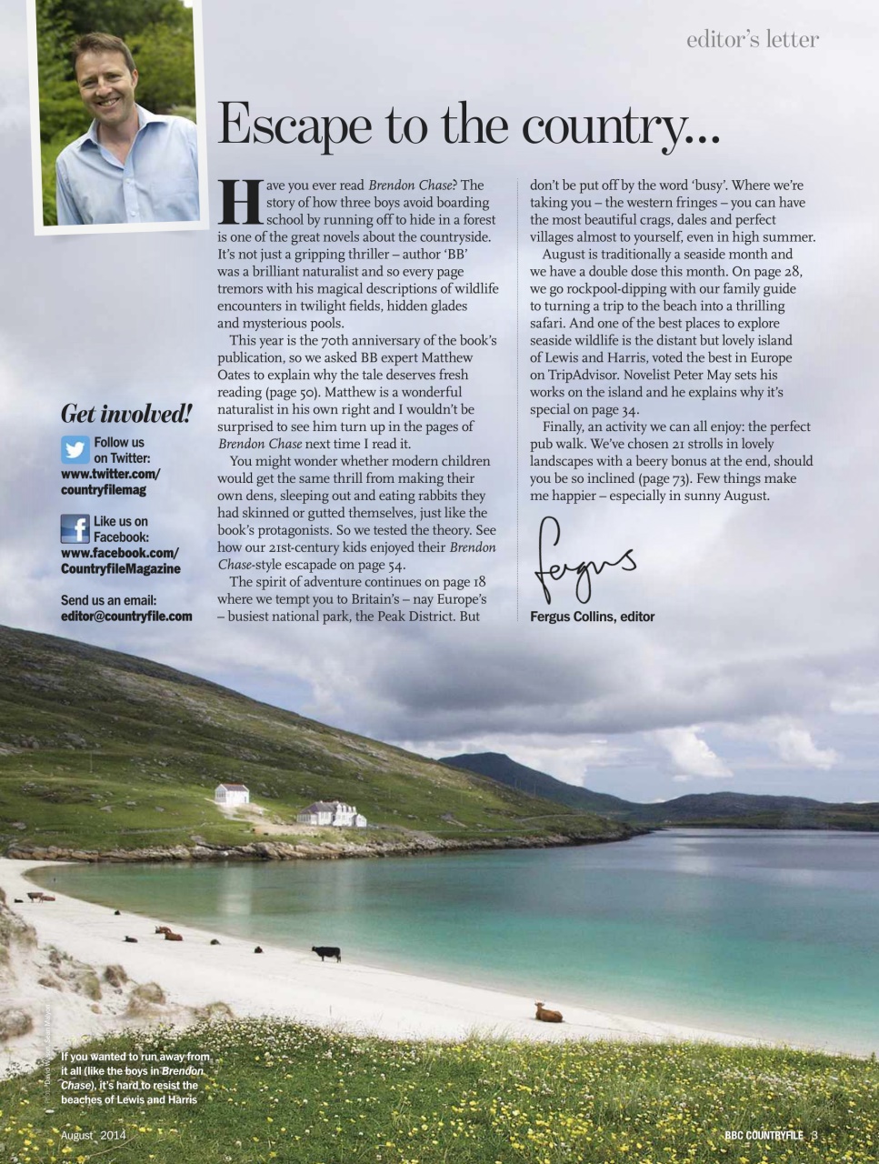 BBC Countryfile Magazine Preview Pages