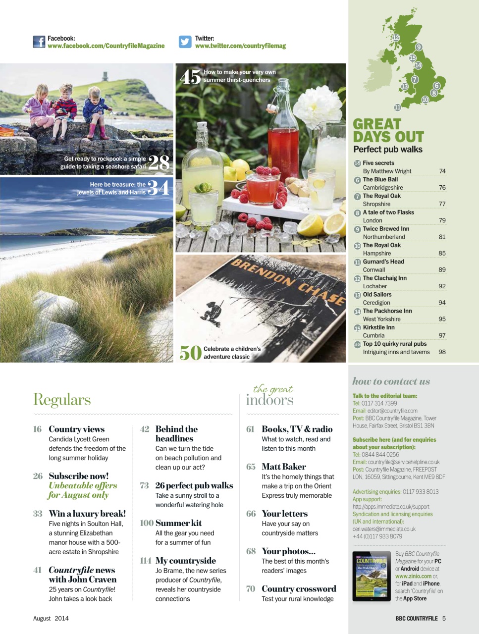BBC Countryfile Magazine Preview Pages