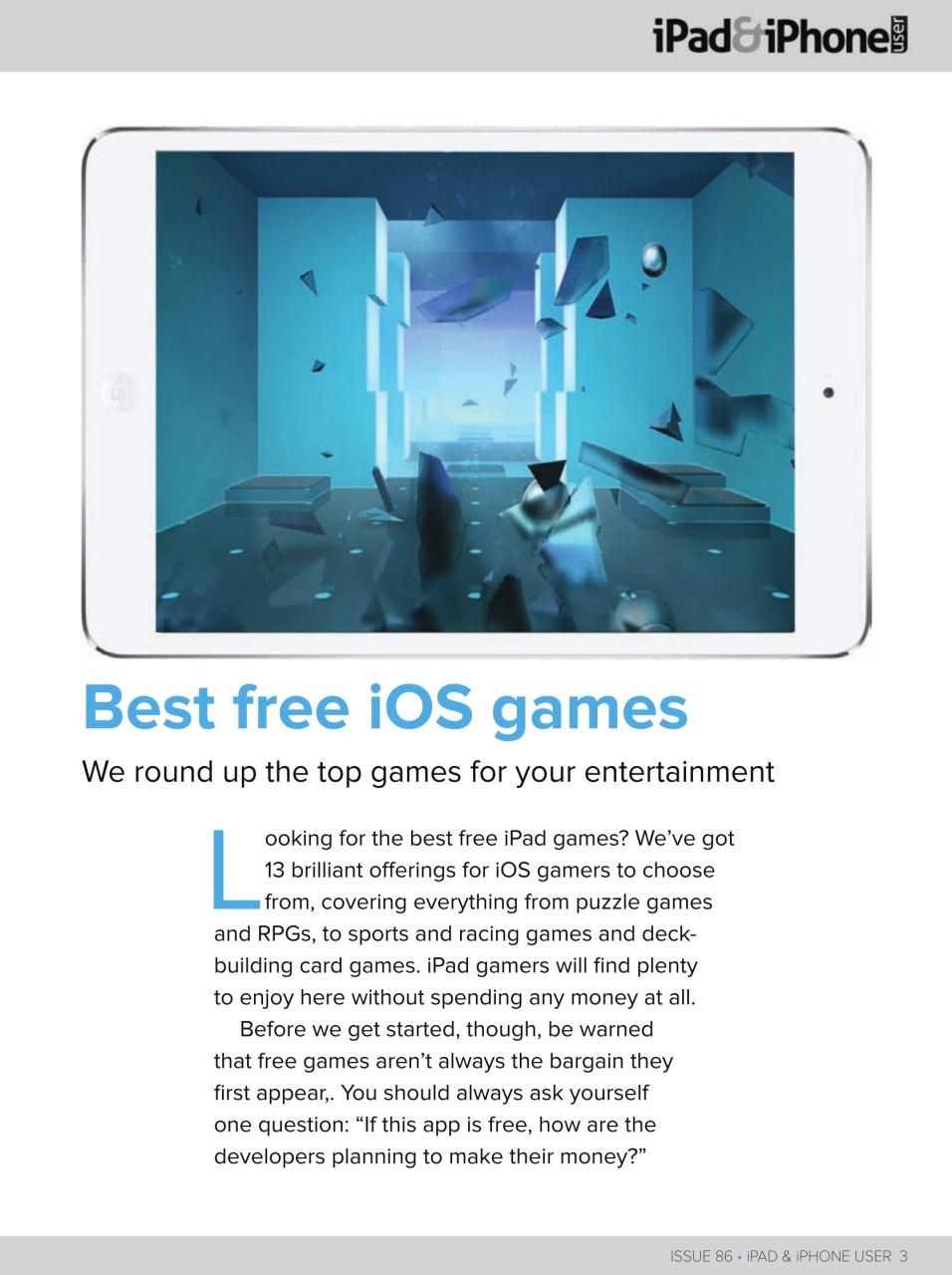 iPad and iPhone User Preview Pages