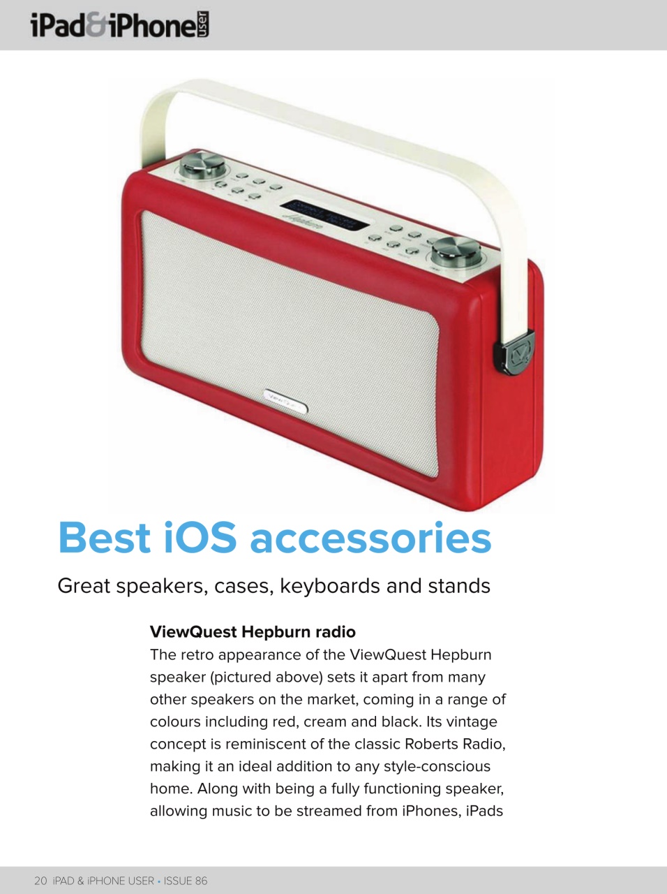 iPad and iPhone User Preview Pages