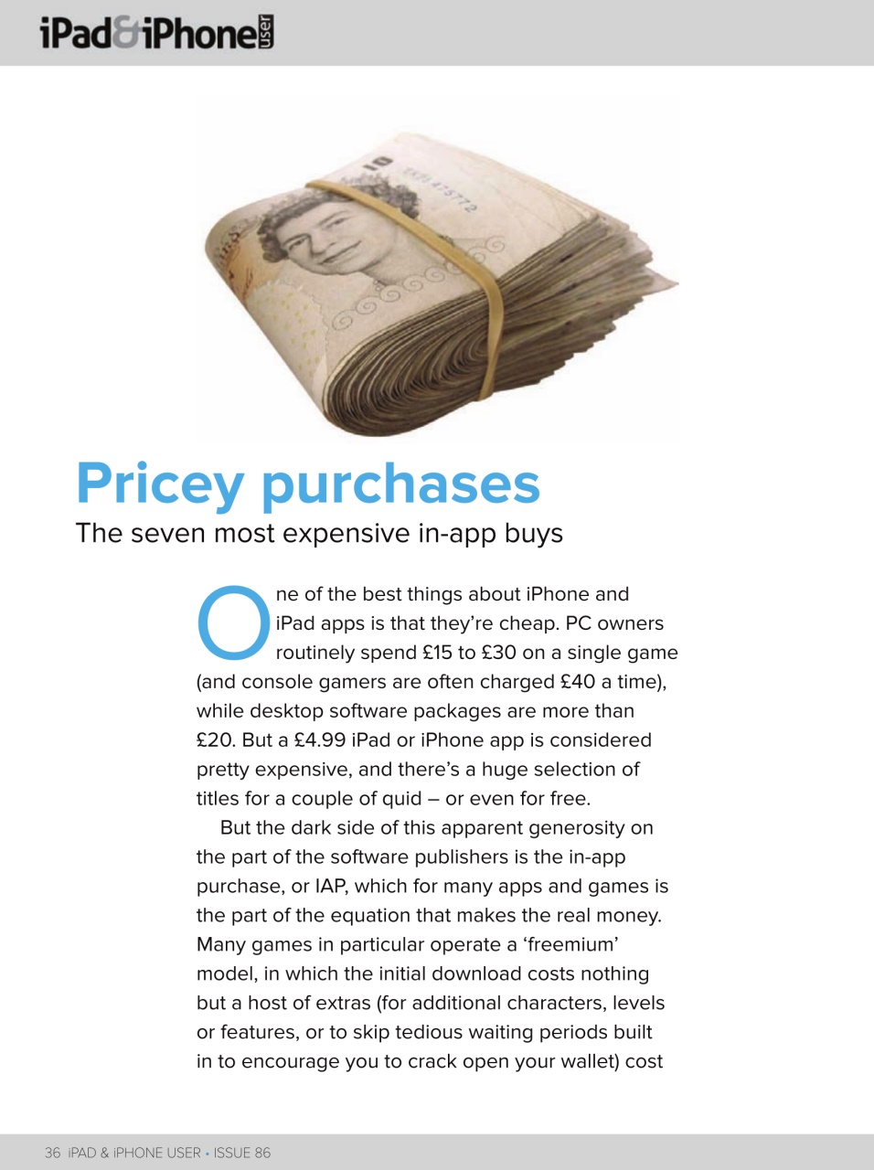 iPad and iPhone User Preview Pages