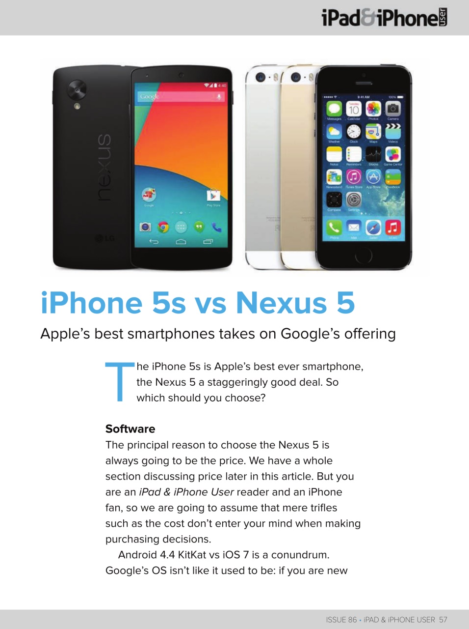 iPad and iPhone User Preview Pages