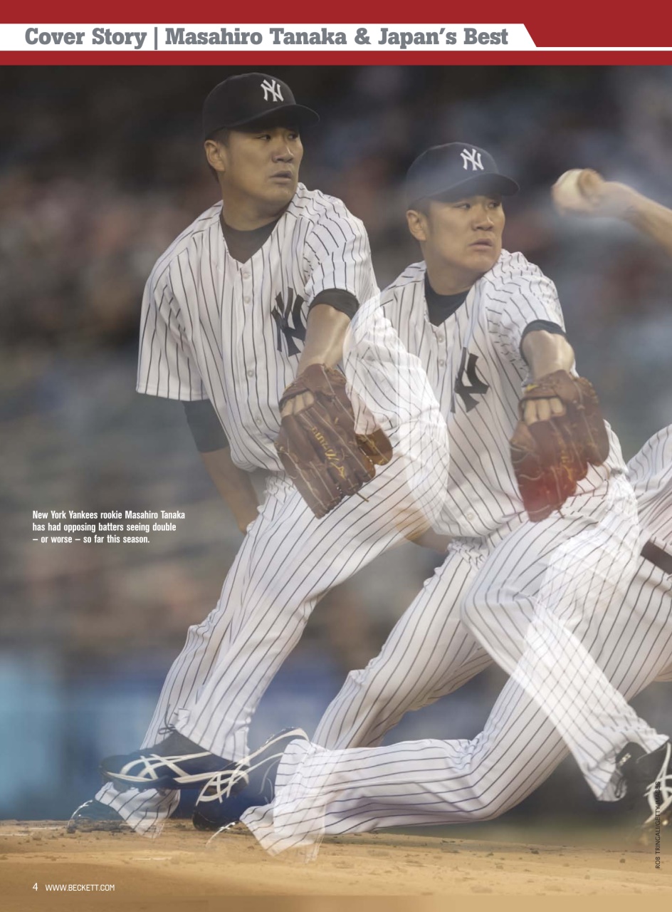 Beckett Baseball Magazine Preview Pages