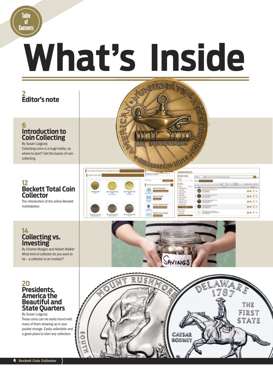 COINage Magazine Preview Pages