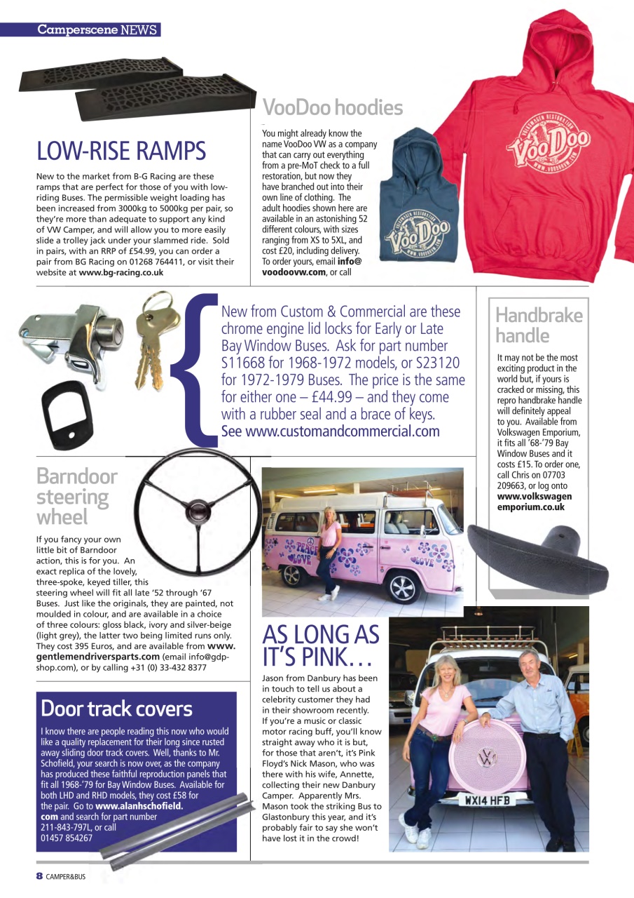 VW Camper Preview Pages