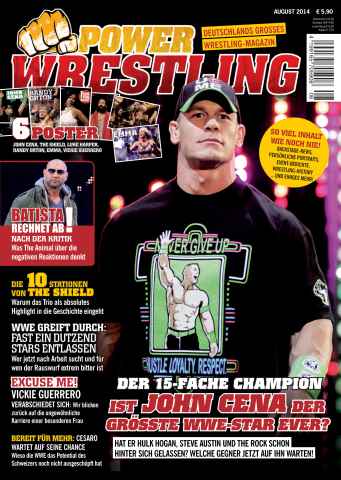 Power-Wrestling issue August 2014