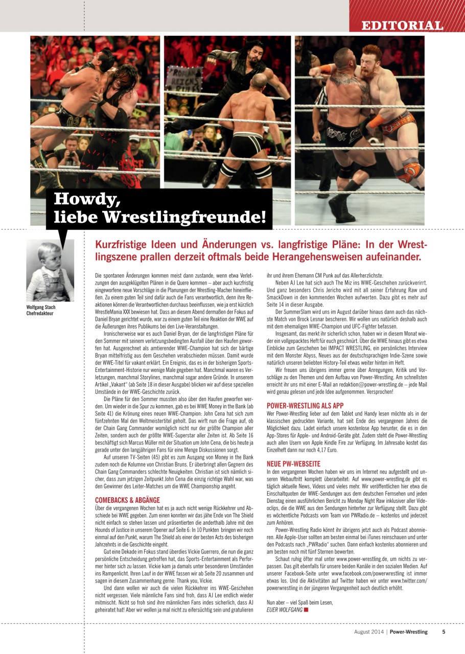 Power-Wrestling Preview Pages