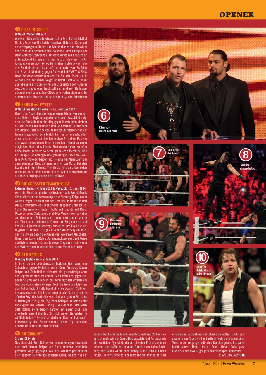 Power-Wrestling Preview Pages